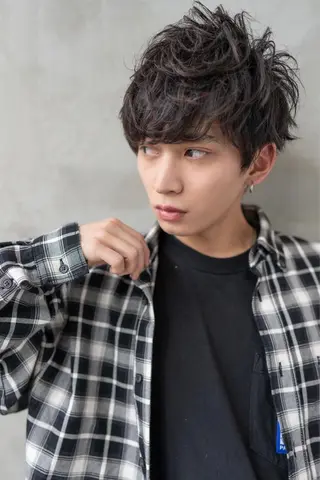 パーマ メンズ メンズパーマ特化型 🔥URITAのヘアスタイル