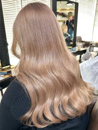 ロング ARCANAブリーチ ダブルカラー🌟原宿のヘアスタイル