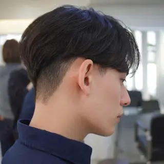 メンズ 毛流れヘア×眉 ワックス/RIKUのヘアスタイル