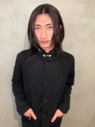 ロング メンズ 優作 〜圧倒的信頼〜のヘアスタイル