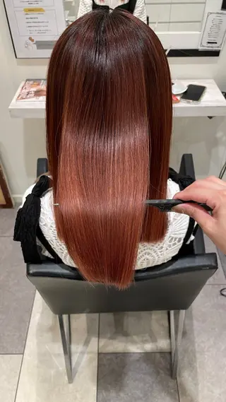 ミディアム K-two名古屋 菜月のヘアスタイル