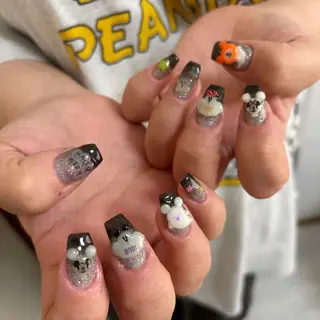 ネイル 直方市ネイルサロン minuitのネイルデザイン