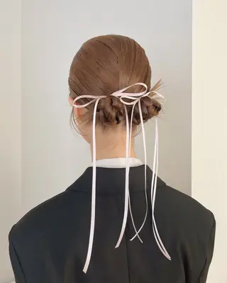 ミディアム 義本 風佳のヘアスタイル