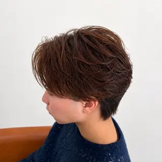パーマ メンズ ウエムラ/似合 わせカット/パーマのヘアスタイル