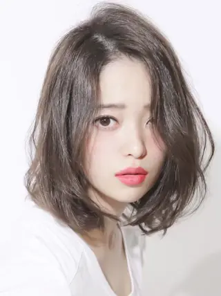 ミディアム カラー 髪質改善カラー🫧＆ レイヤー🕊古川のヘアスタイル