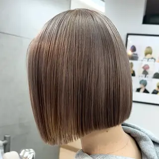 ミディアム 透明感カラー / Rio👶🏻💞のヘアスタイル
