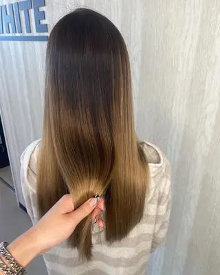 ロング カラー UNDER vr 【アンダーバー】のヘアスタイル