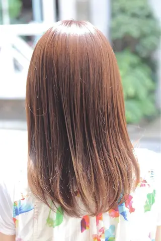 セミロング カラー ヘアアレンジ 川内 政人のヘアスタイル