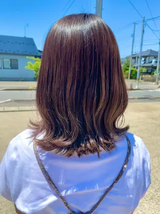 ミディアム 佐藤 大征のヘアスタイル
