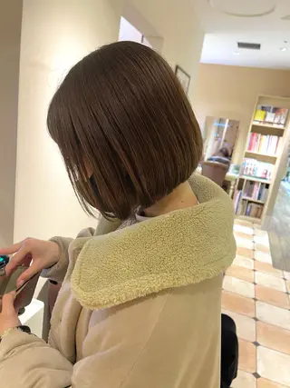 ショート カラー パーマ ヘアアレンジ 骨格別小顔カット/ 顔周りカット/金井のヘアスタイル