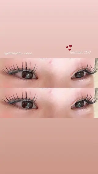 マツエク・マツパ ♡tiana juna˖ ࣪⊹のマツエク・マツパデザイン