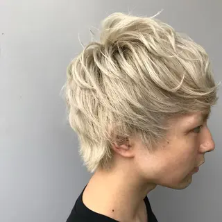 カラー メンズ SHOEI 【nero】のヘアスタイル