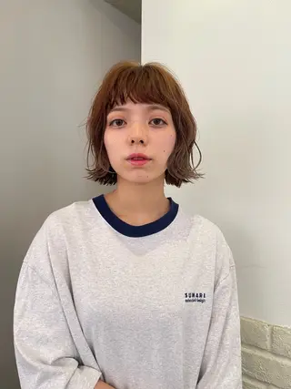 ショート ショート/ボブ 矢野湧也のヘアスタイル