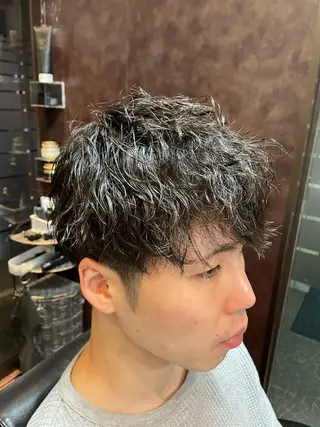 ショート 稲田 海斗のヘアスタイル