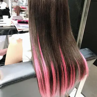 ロング カラー ✨ハイトーン✨透明感 ✨生神　優季のヘアスタイル