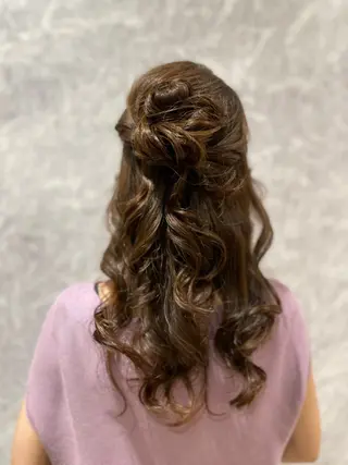 ヘアアレンジ 【銀座】ヘアセット& イメコンSharmeのヘアスタイル
