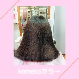 ミディアム あや🍀
大人艶カラ ー・縮毛矯正のヘアスタイル