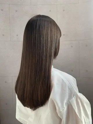 ロング カラー スギヤマ ショウゴのヘアスタイル