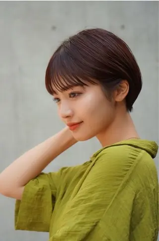ショート 岡部 ひな/銀座のヘアスタイル