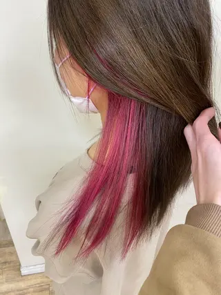 カラー SALOWIN栄 高須大貴のヘアスタイル
