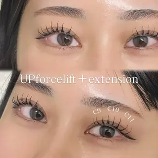 マツエク・マツパ F room UMEDAのマツエク・マツパデザイン