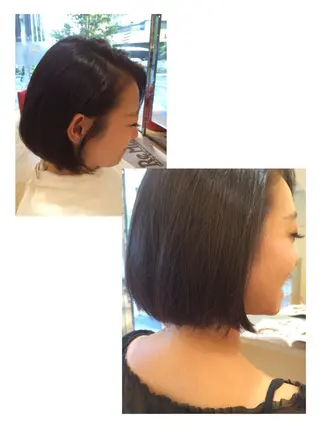 ショート タジマ ヤスヒサのヘアスタイル
