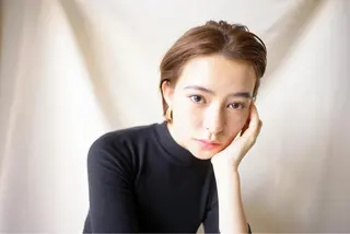 ショート カラー 縮毛矯正×髪質改善 店長　DAITOのヘアスタイル