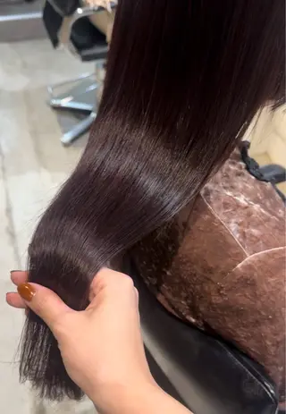 ロング カラー 艶カラー 🩵NATSUKIのヘアスタイル