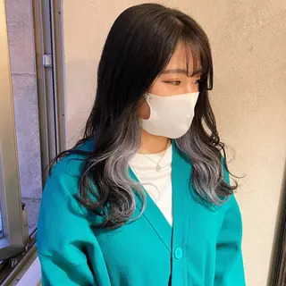 セミロング あさだ しゅうたろうのヘアスタイル
