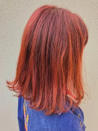 ミディアム カラー 🟩白髪ぼかし/ボブ /ショートヘア/大司のヘアスタイル