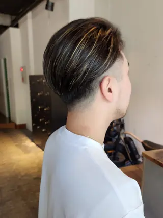 ショート メンズ ハヤシ マユ ✂ 府中美容室のヘアスタイル