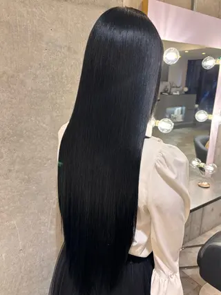 ロング 海外風ヘア 野田光也のヘアスタイル
