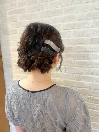 セミロング ヘアアレンジ Topstylist YUKIのヘアスタイル
