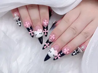 ネイル M🌷nail 長さだし専門店のネイルデザイン