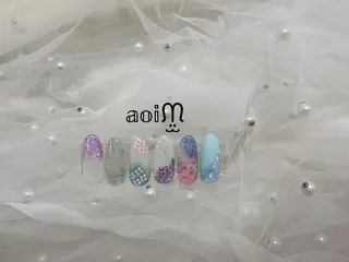 ネイル 葵うさぎ AIのネイルデザイン