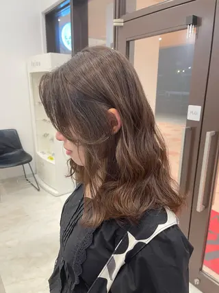 カラー 村瀬 遼のヘアスタイル