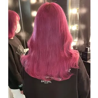 ロング カラー miyu /トレンド カラー×艶髪のヘアスタイル