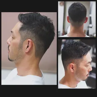 ショート メンズ 中島 剛のヘアスタイル