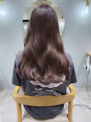 ロング カラー レイヤー/ショート chere狭山のヘアスタイル