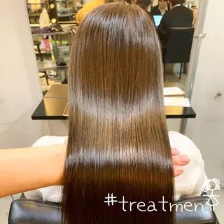 セミロング 渋谷レイヤーカット❌ 縮毛矯正専門/武田涼のヘアスタイル