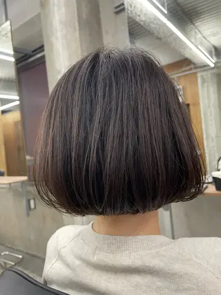 ショート カラー 【透明感ツヤカラー】 三浦寛之のヘアスタイル