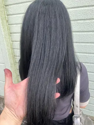 カラー ダブルスキルエクステ /羽エクステ白石宇由のヘアスタイル