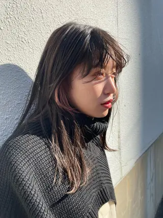 ロング 仙田 遥のヘアスタイル