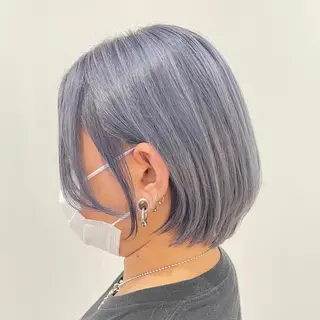 ショート カラー 🎀透明感カラー🎀 mikaのヘアスタイル