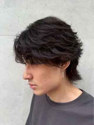 ショート メンズ kearny 岩城駿のヘアスタイル