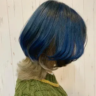 ショート ヘアカラー&縮毛矯正 STAR☆RIVERのヘアスタイル