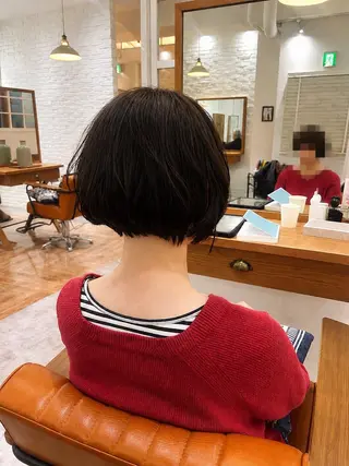 ショート 松下 倫子のヘアスタイル