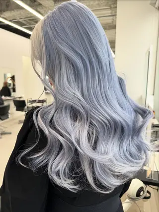 カラー 名古屋栄/ 複雑履歴   リカのヘアスタイル