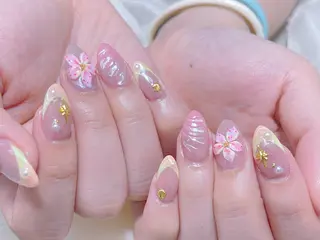 ネイル 🎀ネイルサロン エクラYUI🎀のネイルデザイン