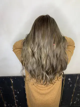 ロング カラー ヘアアレンジ 綺麗な髪質にしたい方 限定🌈清水 祥のヘアスタイル